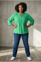 Women's Plus Size Cotton Shirt - 4
