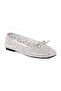 Women's Stone Embellished Bow Tulle Ballerina L085.K16/12