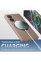 Poco X7 Pro Case with Magsafe Ring and Extra Stand, Velvet Soft Colorful Silicone Inside - 5
