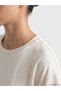 Koor Sport Ecru Oversize Modal Blended Women's Sports T-Shirt - 3