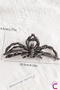 Gothic Style Black Spider Style Metal Women's Latch Buckle 10.5cm - Antique Fashion Latch Hair Bun Clip - 5