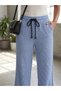 Women's Baggy Lycra Checked Sweatpants