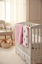 Baby Blanket 75X80 cm Reversible Pique Muslin 100% Cotton Breathable Soft - 3