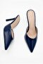 Women's Elegant and Stylish Pointed-Toe Thin High-Heeled Patent Leather Evening Dress Slippers - 4
