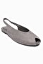 Serina Gray Suede Women's Sandals - 3