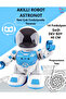14 Functions Giant Size Astronaut Remote Controlled Programmable 40 Cm.