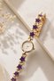 Stars Women's Watch Steel Gold Color Purple Starry Band White Dial Elegant Stylish Old Money Luxury Women's Wristwatch 2026 - 2