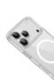غطاء متوافق مع هاتف iPhone 17 Pro من نوع PC Real Magsafe - شفاف - 2