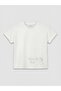Crew Neck Printed Girls' T-Shirt (S6)