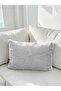 Plush Throw Pillow Rectangular Luxury Soft Non-Shedding Decorative Pillow