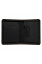 Genuine Leather Men's Wallet Black Handmade Slim Card Holder Thin Design Minimal Wallet Card Holder