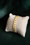 Dust Bronze Plate Bracelet Gray