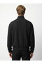 Comfortable Stretchy Fabric Stand Collar Jacket - 4