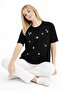Women's Floral Embroidered Tshirt - 6