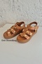 2235 Genuine Leather Ankle Strap Orthopedic Women's Sandals - 5