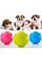 Special Edition Durable Rubber Educational Teething Interactive Sturdy Dog Bite Ball with Paw Pattern - 2