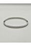 Steel Men's Silver Color Handcuff Bracelet - 3