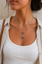 3-Piece Necklace Set Steel Layered Star Ladybug Dragonfly (Buy 3 Get 2 Free on All Products) - 2