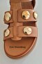 2235 Genuine Leather Ankle Strap Orthopedic Women's Sandals - 4
