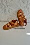 2235 Genuine Leather Ankle Strap Orthopedic Women's Sandals - 3