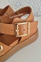 2235 Genuine Leather Ankle Strap Orthopedic Women's Sandals - 2