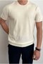 Plain Crew Neck Slim Fit Knitwear - 2