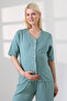 Maternity Lahusa Khaki Pajama Set - 2