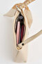 Women's Elegant Soft Yellow Scarf Gift Artificial Leather Baguette Zipper Closure Hand and Shoulder Bag - 5