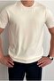 Men's Crew Neck Plain Knitwear - 2
