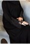 Abaya Efun, Modern Design Abaya with Transparent Sleeves