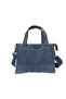 Quality Small Size Vintage Casual Waxed Canvas Daily Shoulder Handbag S Size Tote Bag 26cm X 20cm - 6