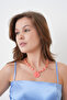 Melora Coral & Natural Stone Necklace - 3