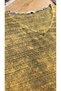 Bohem Style Olive Green Effect Seasonal Oversize Loose Cut Bluz - 5