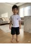 Boys' Spider Print T-Shirt and Shorts Set – Summer Casual Sports Combo - 2
