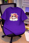 Oversize Kids Teen T-Shirt 100% Cotton Printed Comfortable Fit Casual Stylish T-Shirt