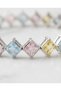 Colorful Stone Clamp Bracelet