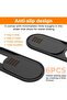 6Pcs Webcam Cover, 0.03in Ultra Thin Slide Web Camera Covers for Laptop Computer Smartphone Mac iMac - 3