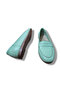 Women's Green Genuine Leather Loafer - 7