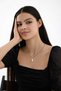 Selka Baroque Pearl Steel Necklace