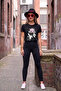 Vero Urban Muse Printed T-Shirt - 100% Cotton Cool Design