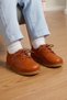 Genuine Leather Orthopedic Children's Shoes Brown Cv-488 - 3