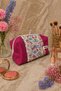Purple and Floral Makeup and Travel Bag-Organizer&Organizer - 3