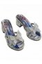 Girl's Sparkling Bowknot Stylish Design Evening Dress Shiny Slippers - 5