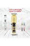 Professional Hair Clipper T-Blade USB Rechargeable Trimmer with LED Display & Li-Ion Battery - 4