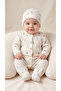 Cactus Patterned 3-Piece Baby Girl Newborn Set - 3
