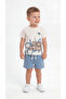 No Drama Printed Baby Boy Top and Bottom Set - 2