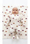 5-Piece Baby Girl Newborn Set with Heart Patterned Blanket - 2