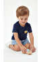 My Crew My Buddies Printed Baby Boy Top and Bottom Set - 2