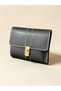 Patter Model Women's Mini Wallet Money Portfolio Stylish Minimal Accessory Detailed Card Holder Wallet - 2