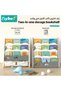 Kids BookShelf Organiser, Children's Book shelf with 2 Baby Toy Storage Racks, PP Cartoon Book Racks - 3